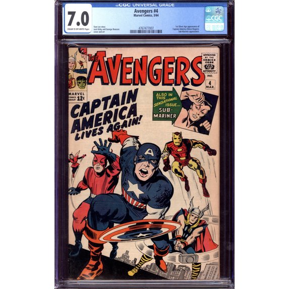 Avengers #4 - CGC 7 Comic Book
