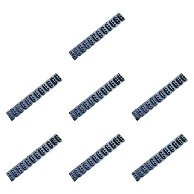 FashionCha Key Contact Rubber Strip Replacement Versatile Practical for Beginners Gift Sturdy for Digital Pianos Conductive Keyboard Pad 7 Pieces