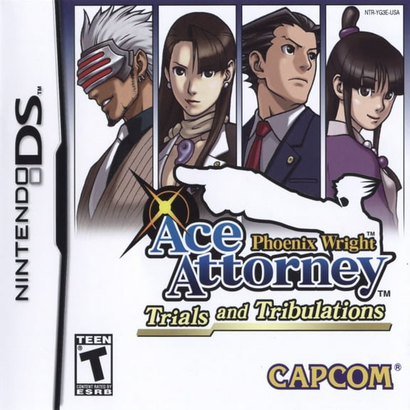 DS Game Cartridges Phoenix Wright: Ace Attorney Trials and Tribulations US Version, DS Game Card for NDS 3DS DSI DS