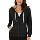 thumbnail image 1 of Chaquetas y abrigos casuales con capucha de manga larga para mujer, sudaderas con capucha de manga larga para invierno, cálidas, con forro polar, cremallera, capucha, chaqueta, abrigo con bolsillo, ab, 1 of 7