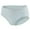 Light Blue, variant on Sunvit-Panties Womens Cotton Mid-Rise Briefs - Light Blue, Size L - Everyday Comfortable Breathable Underwear with Ribbed Texture & Cute Cat Emblem