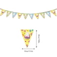 thumbnail image 3 of Easter Bunny Egg Flag Triangular Flag Banners Party Decorations, 3 of 6