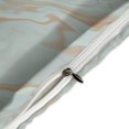thumbnail image 4 of HAHDAXIA Art Pattern Bedding Solid Comforter Set for All Seasons,3 Pieces(1 Comforter+2 Pillowcases),Soft Microfiber Bedding Set King(90"x90"), 4 of 7