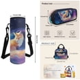 thumbnail image 7 of Uorisanigo Galaxy Fox Kids Backpack Set for Boys Girls Ages 6-14 Casual Bookbag with Picnic Lunch Box Water Bottle Sling Bag and Pencil Case Great for Camping Travel, 7 of 7