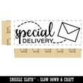 thumbnail image 2 of Special Delivery Mail with Envelope Self-Inking Rubber Stamp Ink Stamper for Business Office - Purple Ink - Large 2-2/4 Inch, 2 of 7