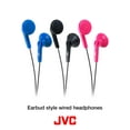 thumbnail image 2 of JVC HAF12A Earbud Headphones - Blue, 2 of 5
