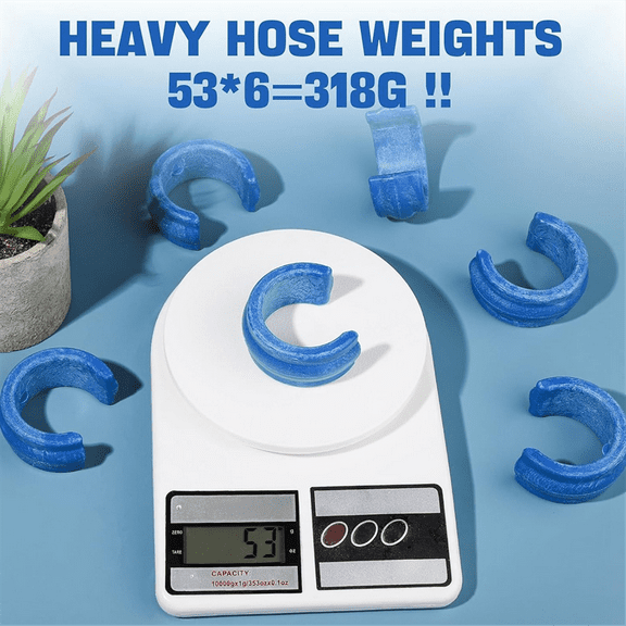 6 Pcs Pool Cleaner Hose Weight, Pool Hose Weight Replacement for Most Pool Cleaners Pool Cleaner Hose Weight
