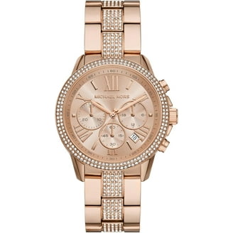 Michael Kors Bradshaw Mini Chronograph Rose Dial Ladies Watch