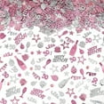 thumbnail image 1 of Decodeary Birthday Confetti Plastic Twinkle Balloon Cake Sequins Attractable Elegant Design Celebration Ornament DIY Decoration Type1 1Set, 1 of 6