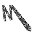 thumbnail image 4 of Naloa 3D Vortex Illusion Print Solid Color Tie Formal Necktie for Men，Suitable for business, daily life, work, 4 of 5