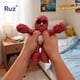 thumbnail image 4 of Figura Ruz Flexors Hairy Series (Aruara 14.5 cm Café), 4 of 5