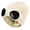 Beige, variant on Goggle Hat, Beanie Style with Ribbed Knit Cuff for Winter - Unisex Black