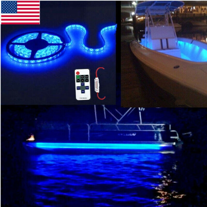 RGB IR Remote Control Interior & Exterior RV LED Camper Awning Boat