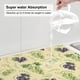 thumbnail image 5 of Fotbe Green And Purple Grapes Alfombrilla de Secado para Cocina con Estampado, 18x24 Pulgadas, 5 of 7