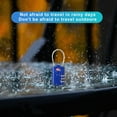 thumbnail image 6 of WZXPWT Aluminum Alloy Wire Lock, Lightweight Combination Padlock for Backpacks, Suitcases, Bicycles and Outdoor Use, 6 of 6