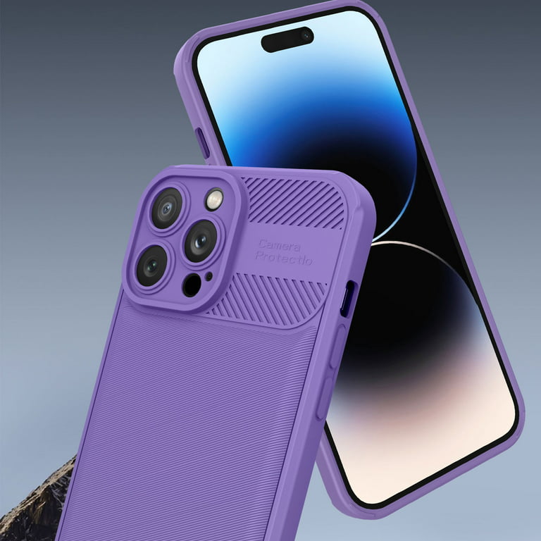 for iPhone 12 Pro Max 6.7 inch Heat Dissipation Phone Case, New Breathable  Hollow Cellular Hole Heat Dissipation Case Ultra Slim Case Cover Compatible  with iPhone 12 Pro Max,Purple 