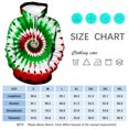 thumbnail image 4 of Rebaike Unisex 3D Tie Dye Spiral Hoodie Rainbow Psychedelic Pullover Sweatshirt, 4 of 7
