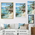 thumbnail image 4 of Designart "Tropical Paradise Beach Photo III" Nautical & Beach Floater Framed Canvas Print, 4 of 7