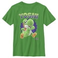 thumbnail image 1 of Boy's Nintendo Yoshi '90s Vibe  T-Shirt - Kelly Green - Small, 1 of 2
