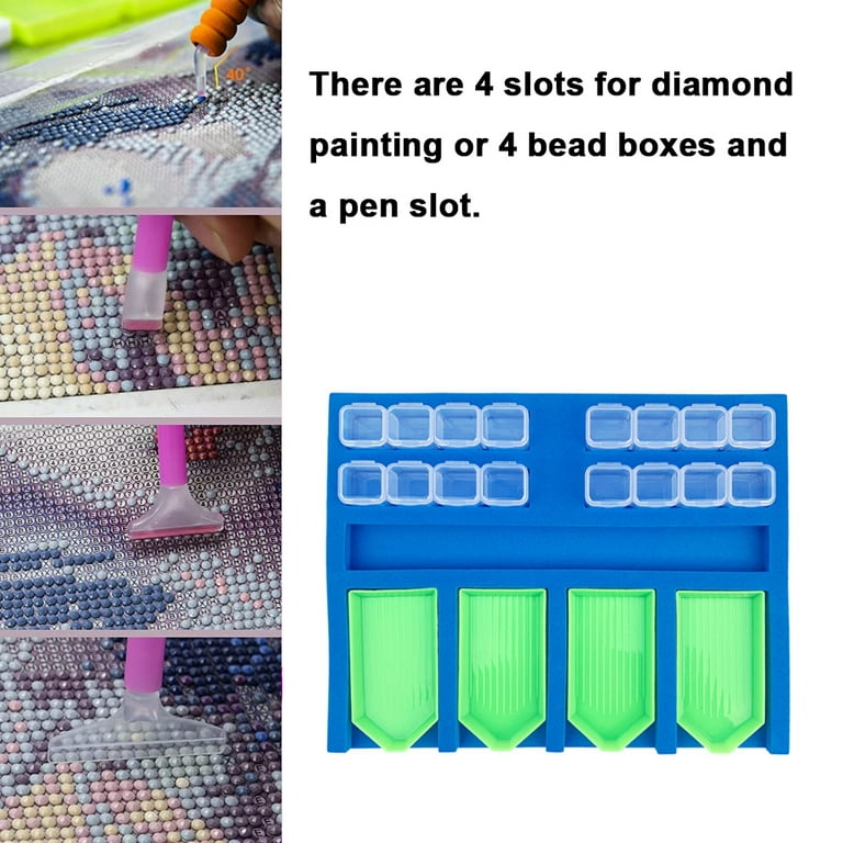 Diamond Painting Accessories Tray Organizer, Art Painting Beads