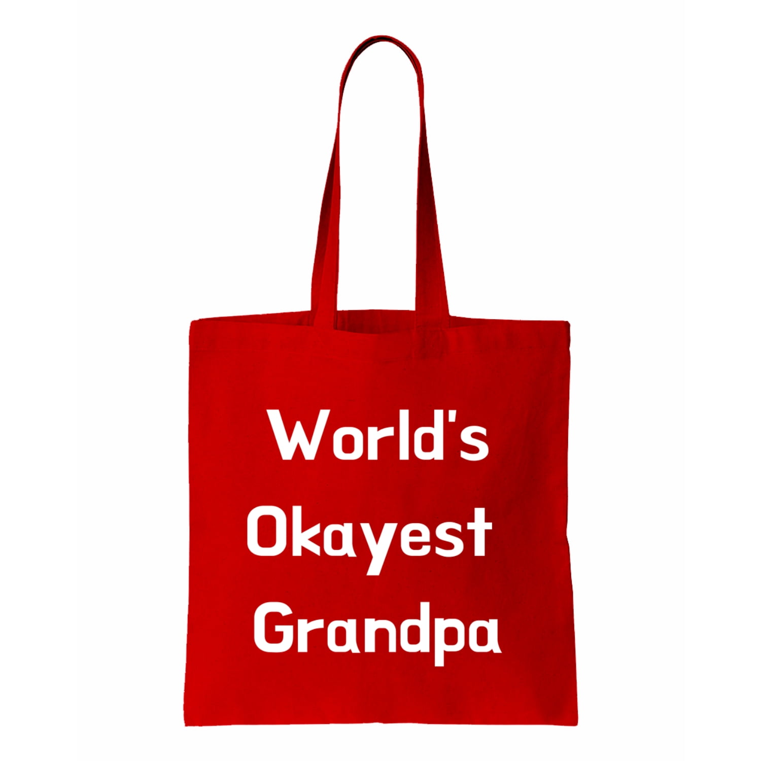 CafePress "World's Greatest Grandpa" Tote Bag - Natural Canvas, Reusable Shopping Bag, Two Sizes - View #8