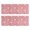 Pink Pioneer Flower, variant on Kitchen Rugs Sets Of 2,Pink Pioneer Flower and Paisley Pattern Anti Fatigue Kitchen Mat Rugs Non Slip Washable,Decorative Kitchen Floor Mats for Kitchen,Sink,Laundry,17"X47"