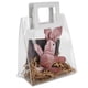 thumbnail image 3 of La bolsa de asas del PVC, la bolsa de asas del PVC Creatividad Bolso del regalo del PVC Bolso del plástico transparente última comodidad, 3 of 8
