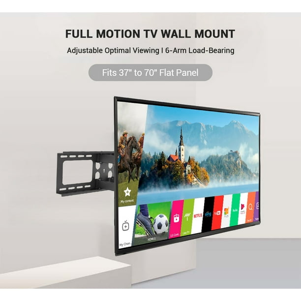 Support De montage Mural Inclinable Universel Pour TV 37 A 85