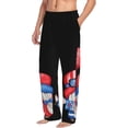 thumbnail image 6 of Sikiie Happy Independence Day Gnome Mens Pajama Pants Sleep & Lounge Pants, PJ Bottoms With elastic waistb and Pockets Small, 6 of 6