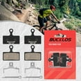 thumbnail image 5 of BUCKLOS 2/4 Pair Bike Bicycle Disc Brake Pads BRP-03 Mountain Road MTB Electric Bike Scooter Resin Sintered-Metal Ceramic for SHIMANO XTR BR-M9000 BR-M985, XT BR-M8000, BR-M785, G04S, 5 of 7