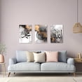 thumbnail image 3 of ZHONGYUTONG Islamic Wall Art 3 Pieces Allah Name Ayatul Kursi Canvas Picture Prints Arabic Calligraphy Paintings Quran Posters Muslim Home Decor Framed (12.00" x 16.00" x 3PCS), 3 of 6