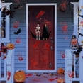 thumbnail image 3 of 2PCS Halloween Skeleton Scary Hanging Posable Halloween Full Body Skeleton Props with Movable Joints for Halloween Decoration Haunted House(Human Skeleton and Pumpkin Skeleton), 3 of 7