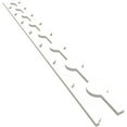 thumbnail image 6 of Ekena Millwork 94"H x 1"T Bridgeport PVC Adjustable Decorative Slat Wall Panel Kit, Unfinished (contains 11 Slats + 1 Straight Edge Starter Slat), 6 of 15