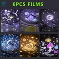 thumbnail image 3 of Deago Night Lights for Kids - Multifunctional Night Light Star Projector Lamp for Decorating Birthdays, Christmas, and Parties, Best Gift for a Baby’s Bedroom, 6 Sets of Film, 3 of 8