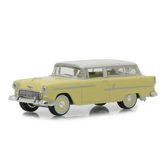 1955 Chevy Two-Ten Handyman, Harvest Gold - Greenlight 29930A/48 - 1/64 scale Diecast Model Toy Car