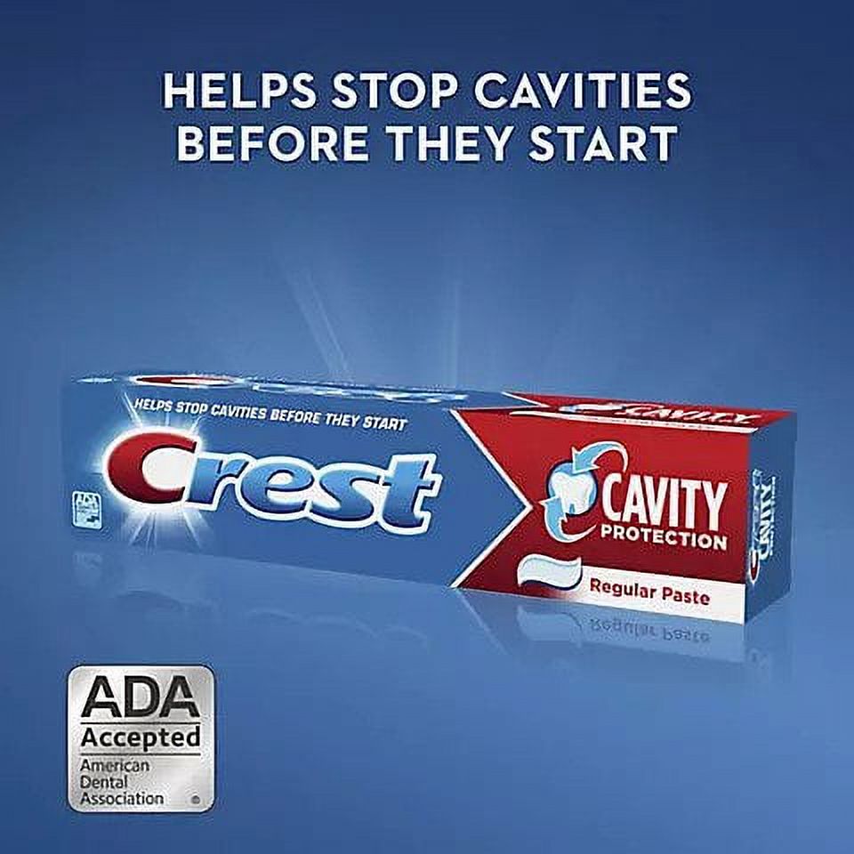 Crest Cavity Protection Toothpaste 5 Pack. - image 4 of 5