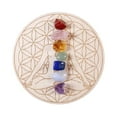 thumbnail image 1 of Maytalsory 1/2/3/5 Crystal Heal Stone + Wood Plate Collection Lucky Spiritual Quartz Gem A Style A 1 Pc, 1 of 4
