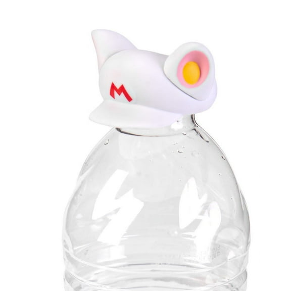 New Super Mario Bros. 2 Bottle Cap Collection - White Tanooki Mario