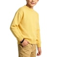 thumbnail image 5 of Boys Knit Cotton Pullover Sweaters Long Sleeve Crewneck Warm Casual Kids Fall Winter Clothes Yellow 4, 5 of 8
