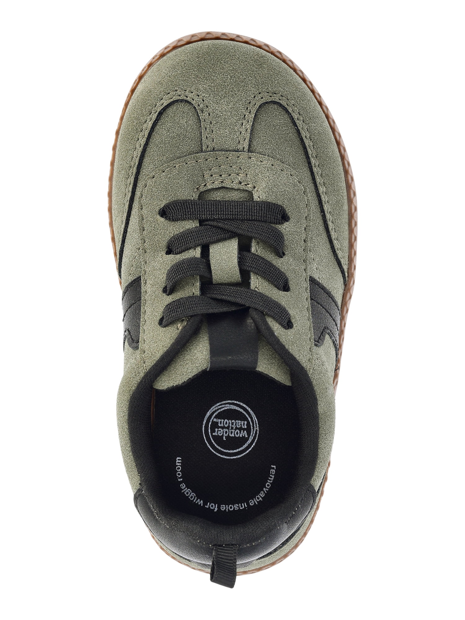Wonder Nation Baby Boys and Girls Casual Soccer Sneakers