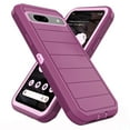 thumbnail image 2 of Asuwish Compatible with Google Pixel 7A 5G 2023 Phone Case Hybrid Rugged Shockproof Hard Protective Drop Proof Full Body Heavy Duty Mobile Cell Cover for Pixel7A A7 6.1 inch Women Men Purple, 2 of 6