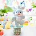 thumbnail image 2 of Dancing and Talking Bunny Plush Toy with Music, Interactive Stuffed Animal with Movement for 3+ Years, 2 of 7
