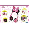 thumbnail image 3 of eKids Minnie Mouse Bluetooth Headphones for Kids Wireless Rechargeable Kid Friendly Sound Minnie Mouse, 3 of 8