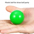thumbnail image 2 of 25 Pcs Lottery Balls Raffle Balls Game Round Balls Plastic Hollow Balls Props, 2 of 6