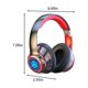 thumbnail image 3 of Auriculares Pisexur para hombre con Bluetooth 5.2 para esports, baja latencia, cómodos, 20 horas de uso, plegables con micrófono, para niños y organizador de electrónica., 3 of 7
