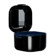 thumbnail image 2 of Denture Case, with Strainer Basket Complete Clean Care Bath Cleaning Soaking Holder False Teeth Storage Box, for Night Guard Clear, 2 of 6