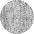 thumbnail image 1 of Ahgly Company Indoor Round Abstract Gray Contemporary Area Rugs, 7' Round, 1 of 1