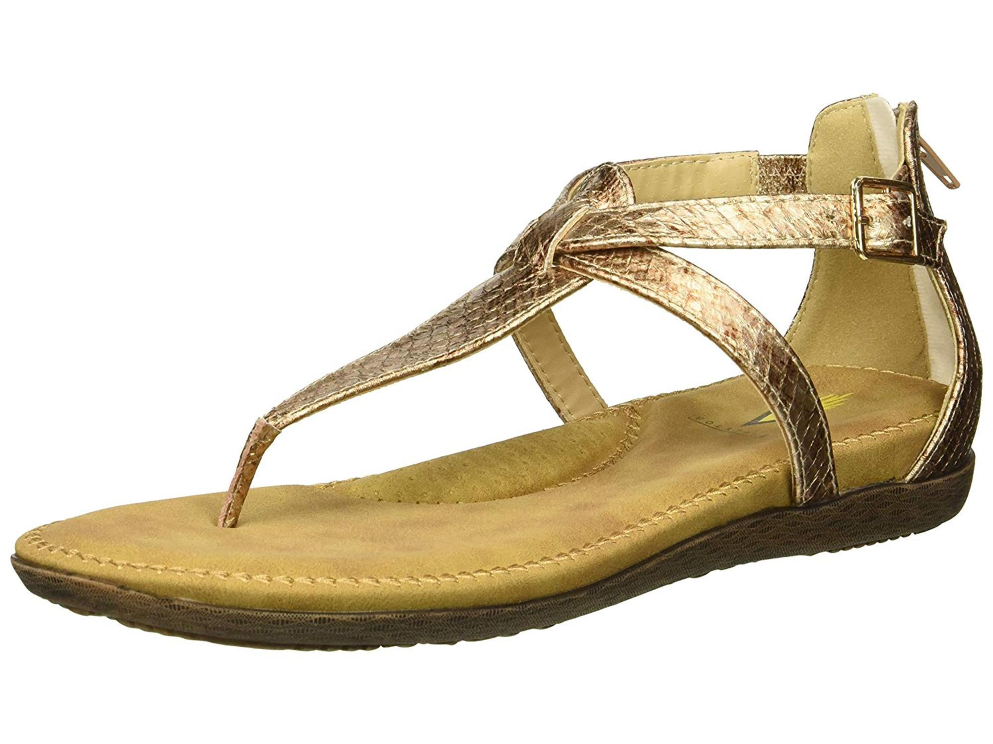 Volatile Volatile Women's Starlight Sandal, Rose Gold, Size 6.0