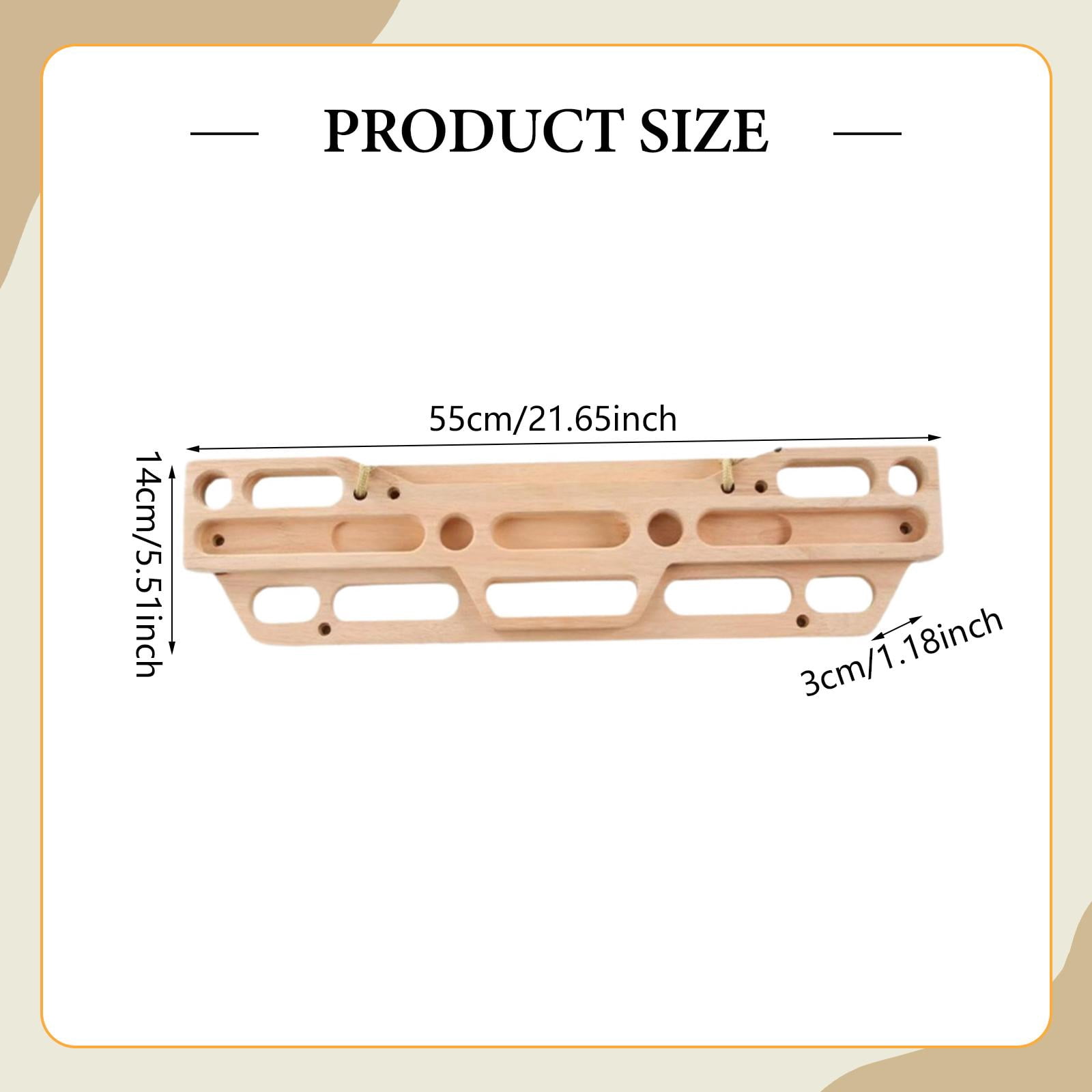Axioma Climbing Hangboard Home Equipment Finger Strengthener Forearm Exerciser Climbing