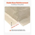 thumbnail image 4 of VEVOR Winter Gazebo Cover Fits 12 x 16 ft Gazebos Weatherproof with Mesh Windows, 4 of 9